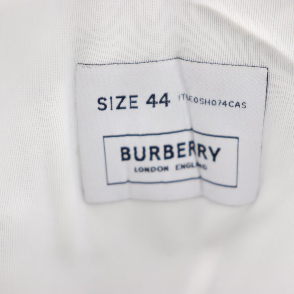 NIB Burberry Men's Vintage Check Cotton Lace-up High-Top Sneakers - Picture 8 of 8